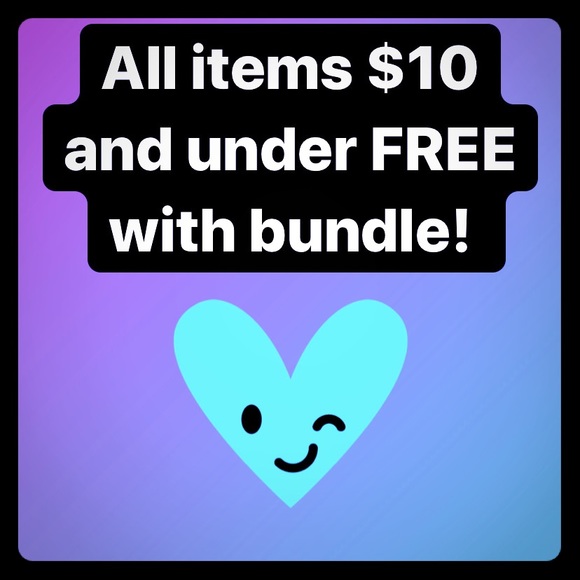 😱All Items $10 and under FREE w/bundle!😱 - Picture 1 of 1